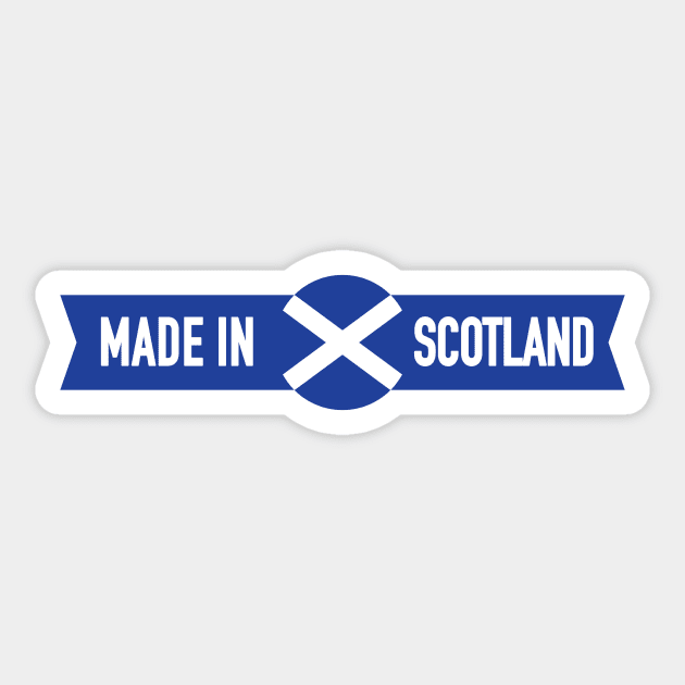 Made in Scotland Sticker by goldengallery